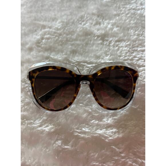 Dolce & Gabbana D&G DG 4282 757/13 Havana Transparent Brown Gradient Sunglasses main image 14